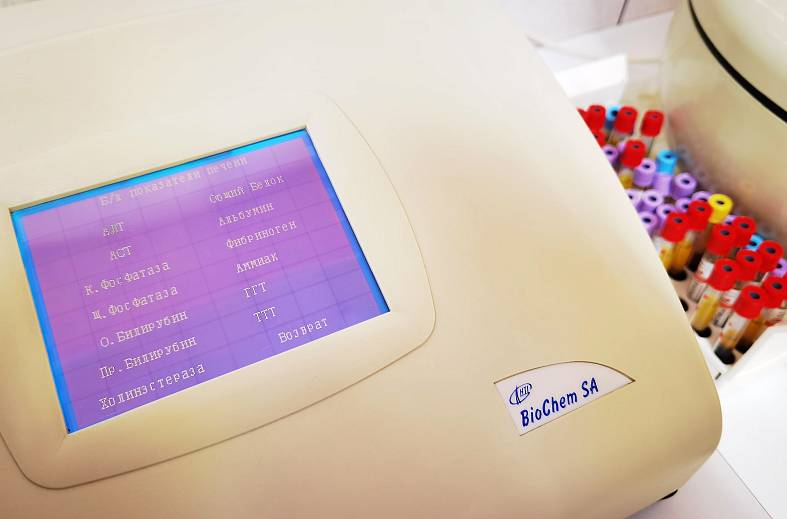 Определение активности гаммаглютамилтрансферазы в крови (ГГТ)