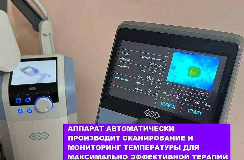 Автоматизированная лазерная терапия (РЛВИ) высокой интенсивности с роботизированной системой сканирования  